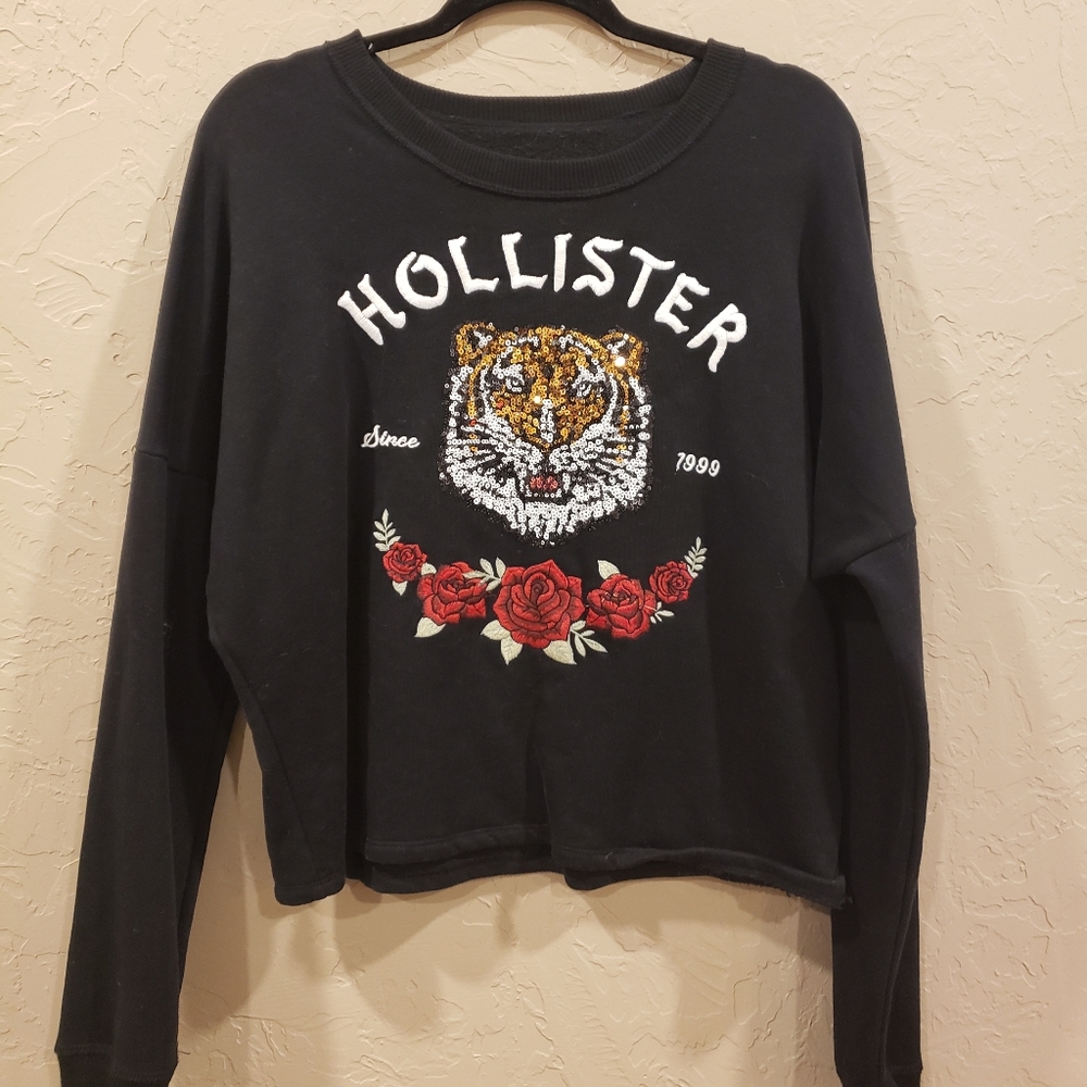 Hollister Tiger Rose Sweatshirt